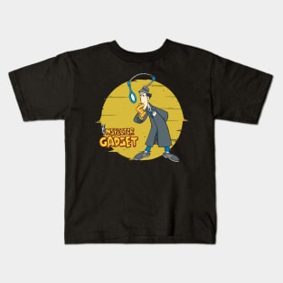 High Tech Hijinks Inspector Gadget's Cinematic Quest Kids T-Shirt